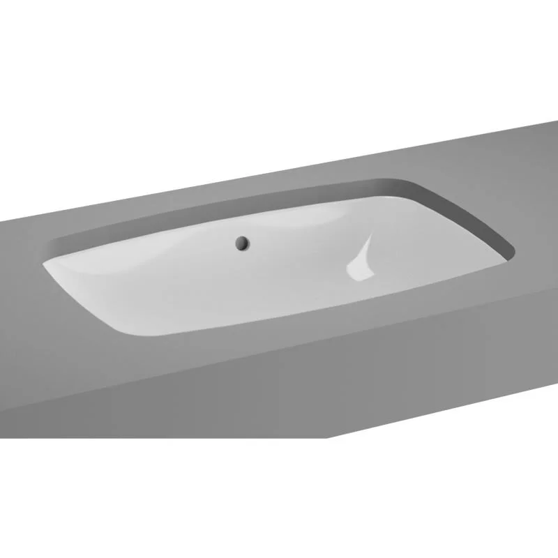 Vitra Metropole 60 Cm Beyaz Dikdörtgen Tezgah Altı Lavabo | Banyocu.com.tr