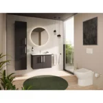 Vitra Integra Etajerli Lavabo, 80x47 cm, Beyaz - 7056B003-0001 - Etajerli Lavabo - 5