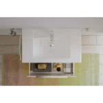 Vitra Integra Etajerli Lavabo, 80x47 cm, Beyaz - 7056B003-0001 - Etajerli Lavabo - 1