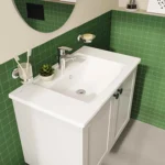 Vitra Integra Etajerli Lavabo, 80x47 cm, Beyaz - 7056B003-0001 - Etajerli Lavabo - 4