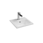 Isvea SistemaT Compacto Lavabo 40x36 cm - 10SL50040 - Etajerli Lavabo - 1