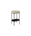 Isvea Puno Metal Profil Lavabo Ünitesi, 55 cm, Siyah Fildişi Lavabolu - 29PNS023055I - Banyo Alt Modülleri, Ayaklı Lavabo