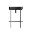 Isvea Puno Metal Profil Lavabo Ünitesi, 55 cm, Siyah Siyah Lavabolu - 29PNS004055I - Banyo Alt Modülleri, Ayaklı Lavabo