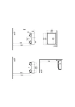 Vitra ArchiPlan 45 cm Beyaz Dar Lavabo - 7403B003-0016 - Tezgah Üstü Lavabo - 1