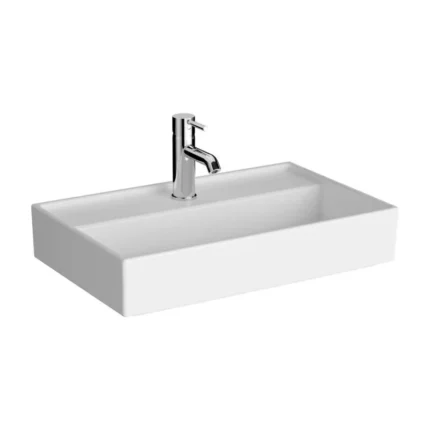 Vitra ArchiPlan 60 cm Beyaz Dar Lavabo - 7401B003-0041 - Tezgah Üstü Lavabo