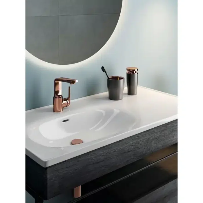 Vitra Equal 100 cm Beyaz Etajerli Lavabo