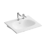 Vitra Frame 65 cm Beyaz Etajerli Lavabo - 5707B403-1514 - Etajerli Lavabo