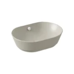 Vitra Geo 55 cm Mat Bej Çanak Lavabo - 7427B020-0012 - Çanak Lavabo