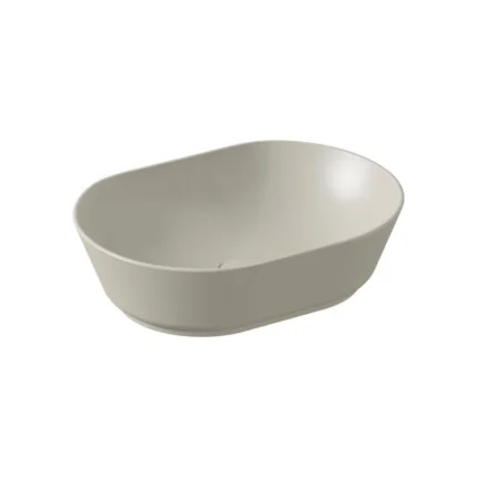 Vitra Geo 55 cm Mat Bej Çanak Lavabo - 7427B020-0016 - Çanak Lavabo