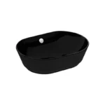 Vitra Geo 55 cm Siyah Çanak Lavabo - 7427B070-0012 - Çanak Lavabo