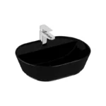 Vitra Geo 55 cm Siyah Çanak Lavabo - 7428B070-0041 - Çanak Lavabo