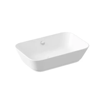 Vitra Geo 60 cm Mat Beyaz Çanak Lavabo - 7425B001-0012 - Çanak Lavabo