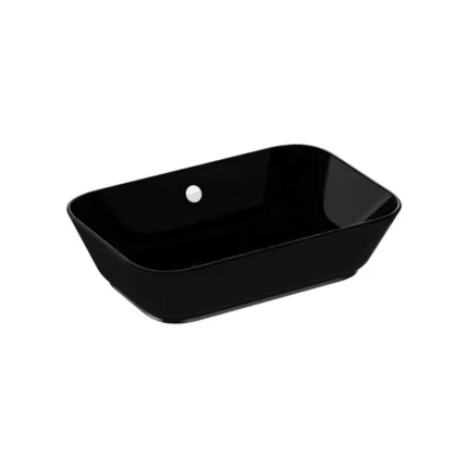 Vitra Geo 60 cm Siyah Çanak Lavabo - 7425B070-0012 - Çanak Lavabo