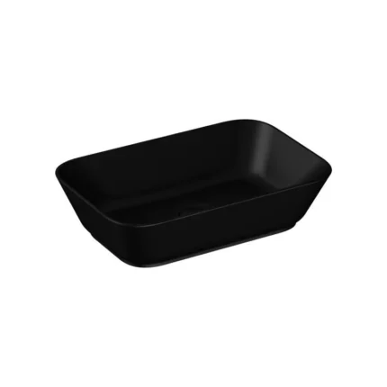 Vitra Geo 60cm Mat Siyah Çanak Lavabo - 7425B083-0016 - Çanak Lavabo