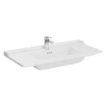 Vitra Integra 100 cm Beyaz Classic Etajerli Lavabo - 7002B003-0001 - Etajerli Lavabo