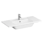 Vitra Integra 100 cm Beyaz Etajerli Lavabo - 7057B003-0001 - Etajerli Lavabo