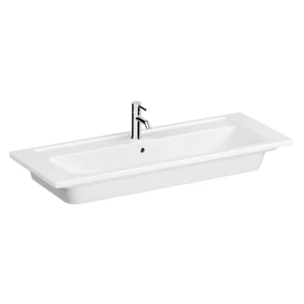 Vitra Integra 120 cm Beyaz Etajerli Lavabo - 7058B003-0001 - Etajerli Lavabo