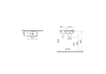 Vitra Integra 37 cm Beyaz Standart Lavabo - 7090L003-0028 - Standart Lavabo - 1