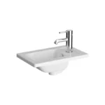 Vitra Integra 45 cm Beyaz Etajerli Lavabo