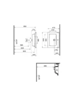 Vitra Integra 60 cm Beyaz Classic Etajerli Lavabo - 7000B003-0001 - Etajerli Lavabo - 1