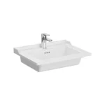 Vitra Integra 60 cm Beyaz Classic Etajerli Lavabo - 7000B003-0001 - Etajerli Lavabo
