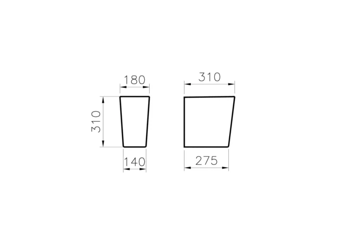 Vitra Integra Beyaz Yarım Ayak - 5316L003-0156 - Lavabo Ayakları - 1
