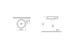 Vitra İstanbul 50 cm Beyaz Çanak Lavabo - 4522B403-0016 - Çanak Lavabo - 1