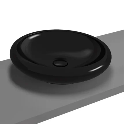 Vitra İstanbul 50 cm Siyah Çanak Lavabo - 4522B470-0016 - Çanak Lavabo
