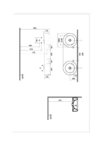 Vitra Liquid 120 cm Beyaz Çift Hazneli Lavabo - 7313B403-0016 - Çift Hazneli Lavabo - 1