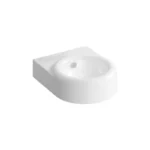 Vitra Liquid 40 cm Beyaz Lavabo - 7317B403-0012 - Standart Lavabo