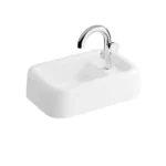 Vitra Liquid 58 cm Beyaz Çanak Lavabo - 7315B403-0041 - Çanak Lavabo
