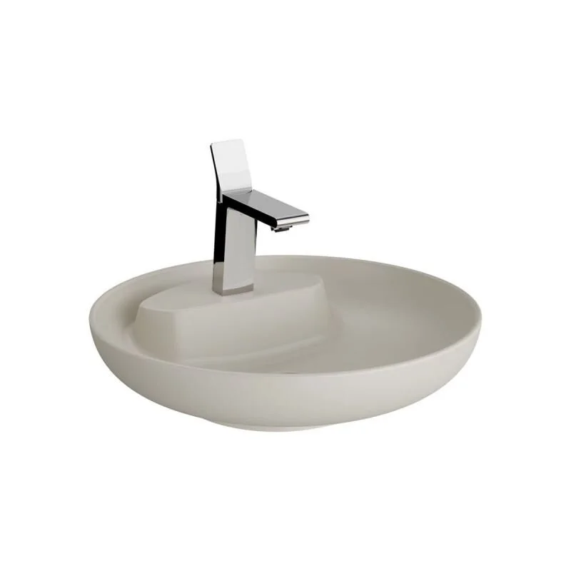 Vitra Memoria 50 cm Mat Bej Çanak Lavabo