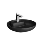Vitra Memoria 50 cm Mat Siyah Çanak Lavabo - 5880B483-0563 - Çanak Lavabo