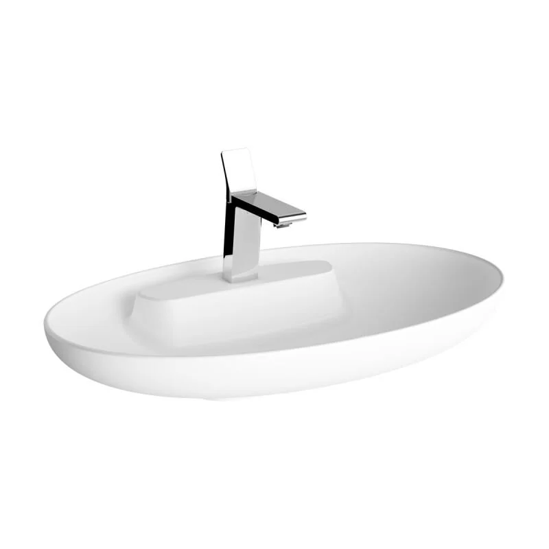 Vitra Memoria 75 cm Mat Beyaz Çanak lavabo