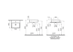 Vitra Nuo 50 cm Beyaz Çanak Lavabo - 7431B003-0661 - Çanak Lavabo - 1