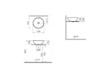 Vitra Options 43 cm Beyaz Çanak Lavabo - 4324B003-0012 - Çanak Lavabo - 1