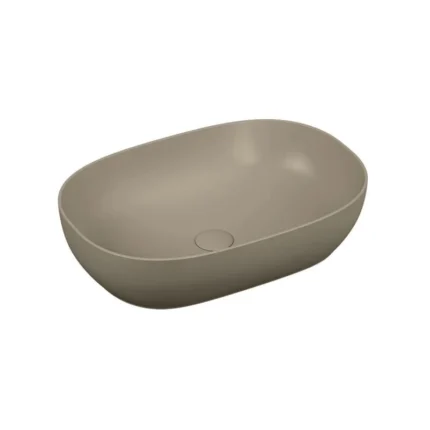 Vitra Outline 60 cm Mat Bej Çanak Lavabo - 5995B420-0016 - Çanak Lavabo
