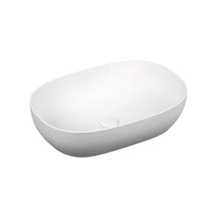 Vitra Outline 60 cm Mat Beyaz Oval Çanak Lavabo - 5995B401-0016 - Çanak Lavabo