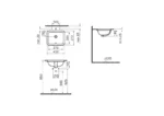 Vitra S20 38 cm Beyaz Tezgahaltı Lavabo - 5473B003-0618 - Tezgah Altı Hilton Lavabo - 1