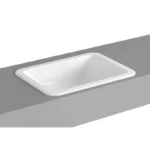 Vitra S20 50 cm Beyaz Tezgahüstü Lavabo - 5474B003-0642 - Tezgah Üstü Lavabo
