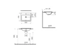 Vitra S20 55 cm Beyaz Tezgahüstü Lavabo - 5465B003-0001 - Tezgah Üstü Lavabo - 1