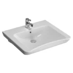 Vitra S20 60 cm Beyaz Özel İhtiyaç Lavabosu - 5289B003-0001 - Bedensel Engelli Ürünleri