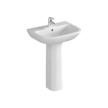 Vitra S20 60 cm Beyaz Standart Lavabo - 5503L003-0001 - Standart Lavabo
