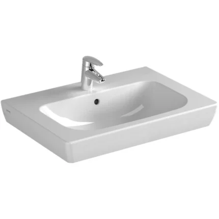 Vitra S20 65 cm Beyaz Etajerli Lavabo - 5522B003-0001 - Etajerli Lavabo