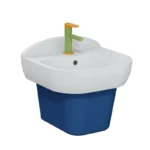 Vitra Sento 45 cm Beyaz Çocuk Standart Lavabo - 7350B003-0001 - Çocuk Banyo Ürünleri