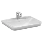 Vitra Sento 60 cm Beyaz Etajerli Lavabo - 5946B003-0001 - Etajerli Lavabo