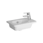 Vitra Zentrum 45 cm Beyaz Etajerli Lavabo - 7789B003-0029 - Mini Lavabo