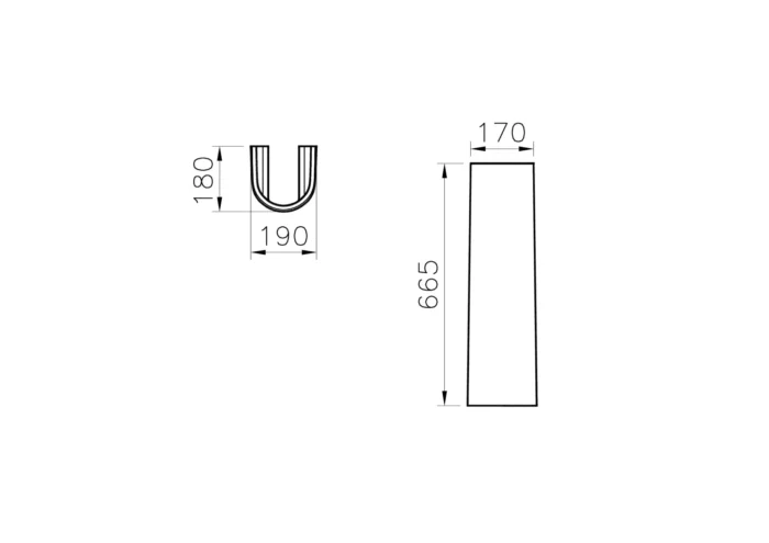 Vitra Zentrum Beyaz Kolon Ayak
