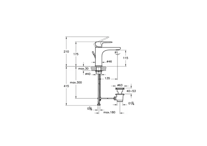 Artema Root Round Temassız Çanak Lavabo Bataryası - A47123 - Fotoselli Çanak Lavabo Bataryası - 1