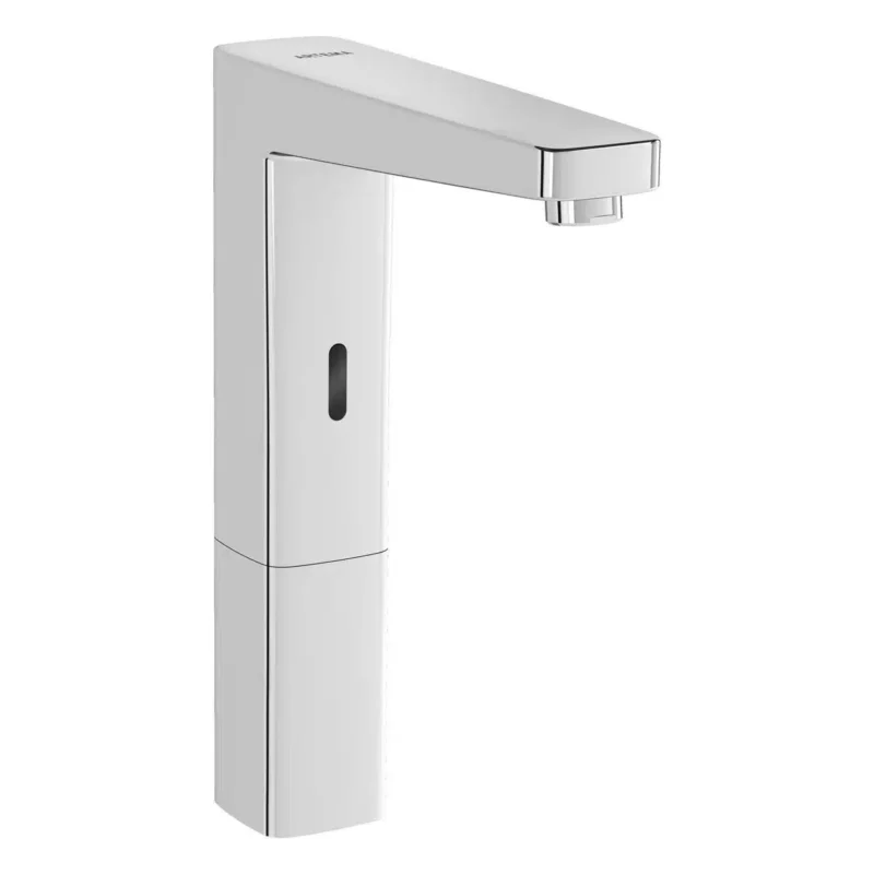 Vitra Root Square Temassız Çanak Lavabo Bataryası (Elektrikli, Tek Su Girişli), Krom - A47130 - Fotoselli Çanak Lavabo Bataryası